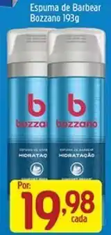 Supermercados Guanabara Espuma de Barbear Bozzano oferta