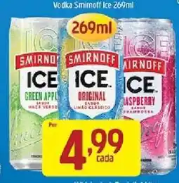 Supermercados Guanabara Vodka Smirnoff Ice 269ml oferta