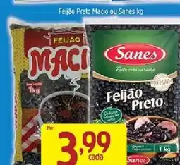 Supermercados Guanabara Feijão Preto Macio ou Sanes kg oferta