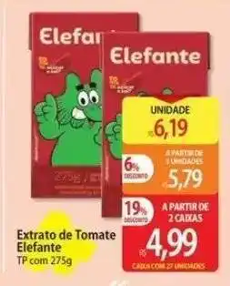 Atacadão EXTRATO DE TOMATE ELEFANTE oferta