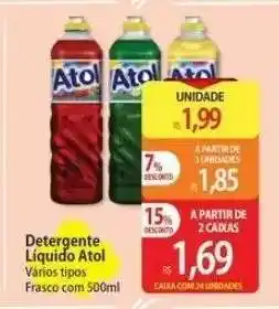 Atacadão Detergente Líquido Atol oferta