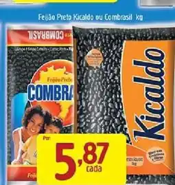 Supermercados Guanabara Feijão Preto Kicaldo ou Combrasil oferta