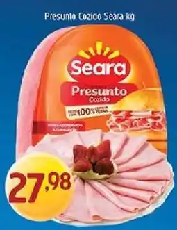 Supermercados Guanabara Presunto Cozido Seara kg oferta