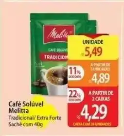 Atacadão Café Solúvel Melitta oferta
