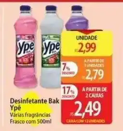 Atacadão Desinfetante Bak Ypê oferta