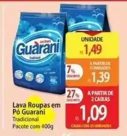 Atacadão Lava Roupas em Pó Guarani oferta