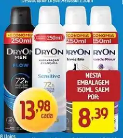 Supermercados Guanabara DryOn Aerosol 250ml oferta
