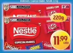 Supermercados Guanabara Bombons Especialidades Nestle 220g oferta