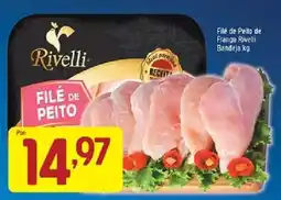 Supermercados Guanabara Filé de Peito de Frango Rivelli oferta