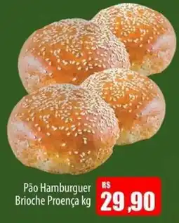 Proença Supermercados Pão Hamburguer Brioche Proença oferta