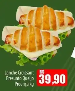 Proença Supermercados Lanche Croissant Presunto Queijo Proença kg oferta