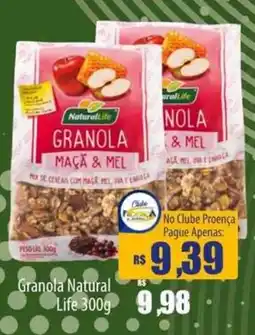 Proença Supermercados Granola natural maça & mel oferta