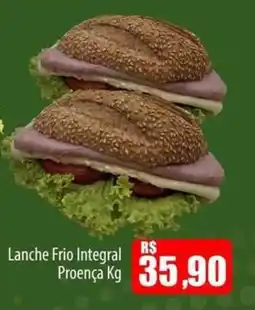 Proença Supermercados Lanche Frio Integral Proença Kg oferta