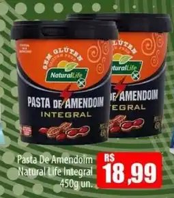 Proença Supermercados Pasta De Amendoim Integral oferta