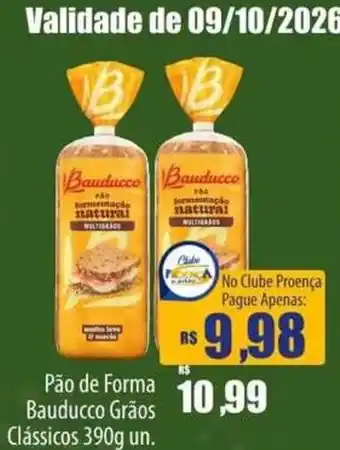 Pão de Forma Bauducco Grãos Clássicos