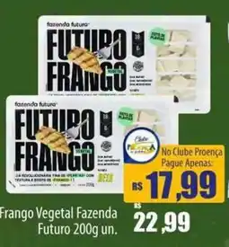 Proença Supermercados Frango vegetal fazenda futuro oferta