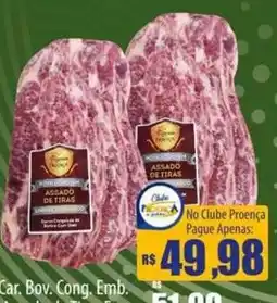 Proença Supermercados Assado de tiras oferta