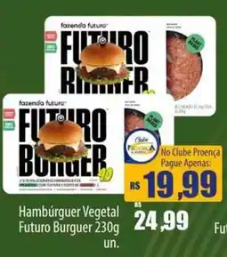 Proença Supermercados Hambúrguer vegetal futuro burguer oferta