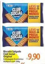 Atacadão Club social - biscoito salgado original oferta