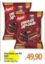Atacadão Apti - chocolate em pó oferta
