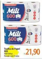 Atacadão Mili - toalha de papel oferta