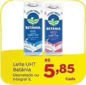 Novo Atacarejo Betânia - leite uht desnatado oferta