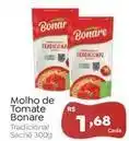 Novo Atacarejo Bonare - molho de tomate oferta