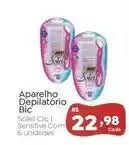 Novo Atacarejo Bic - aparelho depilatório oferta