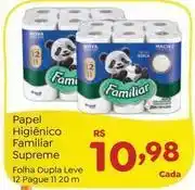 Novo Atacarejo Supreme - papel higiênico familiar oferta