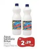 Novo Atacarejo Brilux - água sanitária oferta