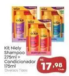 Novo Atacarejo Niely - kit shampoo + condicionador oferta