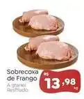Novo Atacarejo Sobrecoxa de frango oferta