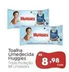 Novo Atacarejo Huggies - toalha umedecida oferta