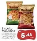Novo Atacarejo Matutinha - biscoito oferta