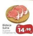 Novo Atacarejo Bisteca suína oferta