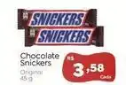 Novo Atacarejo Snickers - chocolate oferta