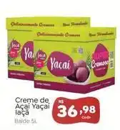 Novo Atacarejo Iaçã - creme de açaí yaçaí oferta