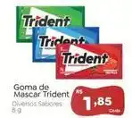 Novo Atacarejo Trident - goma de mascar oferta