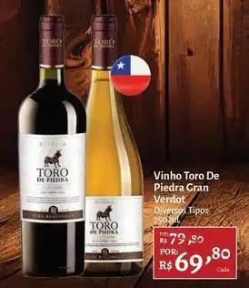 Toro de piedra - vinho gran verdot