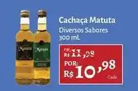Novo Atacarejo Matuta - cachaça oferta