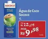 Novo Atacarejo Sococo - água de coco oferta