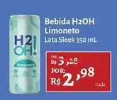Novo Atacarejo H2oh! - bebida limoneto oferta