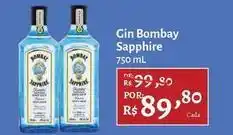Novo Atacarejo Bombay sapphire - gin oferta