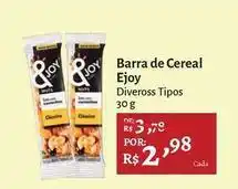 Novo Atacarejo joy - barra de cereal oferta