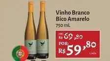 Novo Atacarejo Bico amarelo - vinho branco oferta