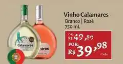Novo Atacarejo Calamares - vinho oferta