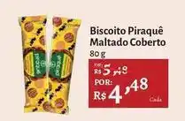 Novo Atacarejo Piraquê - biscoito maltado oferta