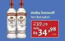 Novo Atacarejo Smirnoff - vodka oferta
