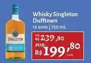 Novo Atacarejo Singleton - whisky dufftown oferta