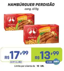Prezunic Hambúrguer perdigão oferta